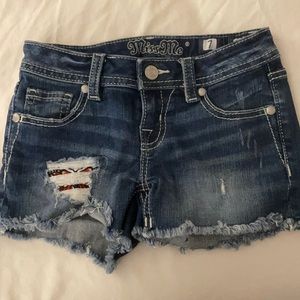Miss Me girls jean shorts